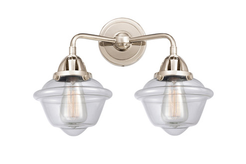 Nouveau 2 LED Bath Vanity in Polished Nickel (405|288-2W-PN-G532-LED)