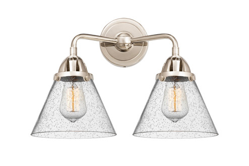 Nouveau 2 LED Bath Vanity in Polished Nickel (405|288-2W-PN-G44-LED)