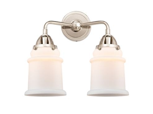 Nouveau 2 LED Bath Vanity in Polished Nickel (405|288-2W-PN-G181-LED)