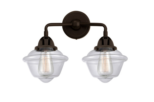 Nouveau 2 LED Bath Vanity in Oil Rubbed Bronze (405|288-2W-OB-G532-LED)