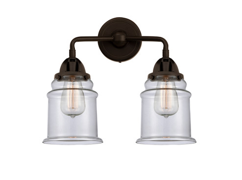 Nouveau 2 Two Light Bath Vanity in Oil Rubbed Bronze (405|288-2W-OB-G182)
