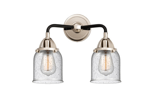 Nouveau 2 Two Light Bath Vanity in Black Polished Nickel (405|288-2W-BPN-G54)