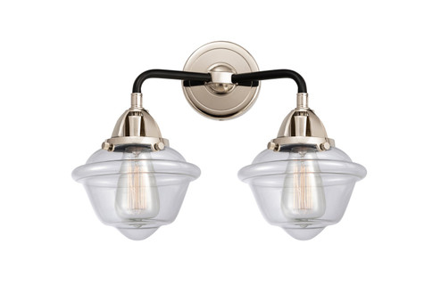 Nouveau 2 LED Bath Vanity in Black Polished Nickel (405|288-2W-BPN-G532-LED)