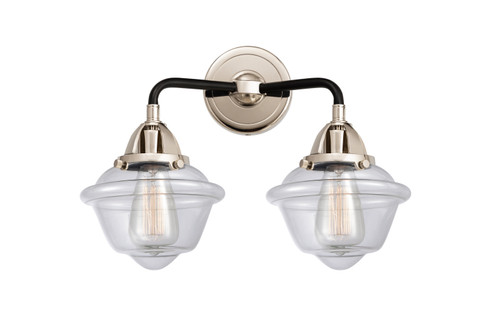 Nouveau 2 Two Light Bath Vanity in Black Polished Nickel (405|288-2W-BPN-G532)