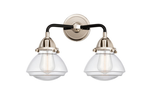 Nouveau 2 Two Light Bath Vanity in Black Polished Nickel (405|288-2W-BPN-G322)