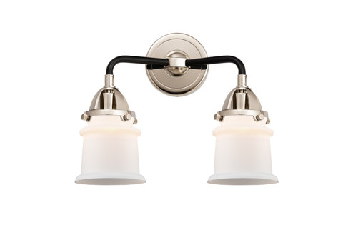 Nouveau 2 LED Bath Vanity in Black Polished Nickel (405|288-2W-BPN-G181S-LED)