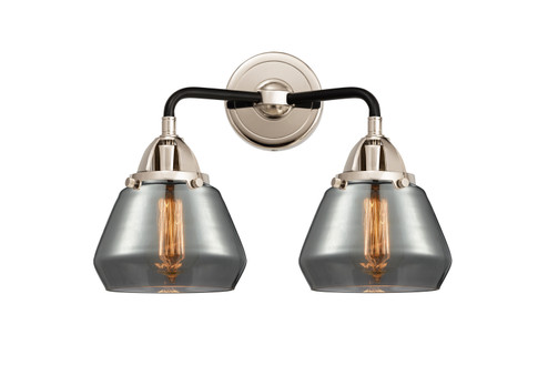 Nouveau 2 Two Light Bath Vanity in Black Polished Nickel (405|288-2W-BPN-G173)