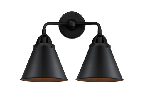 Nouveau 2 LED Bath Vanity in Matte Black (405|288-2W-BK-M13-BK-LED)