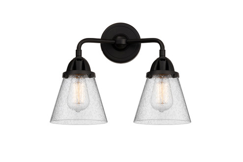 Nouveau 2 Two Light Bath Vanity in Matte Black (405|288-2W-BK-G64)