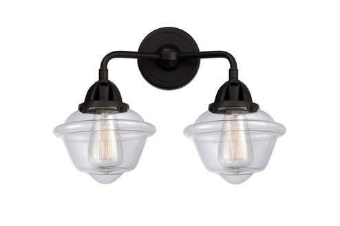 Nouveau 2 Two Light Bath Vanity in Matte Black (405|288-2W-BK-G532)
