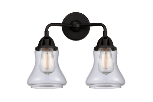 Nouveau 2 Two Light Bath Vanity in Matte Black (405|288-2W-BK-G192)