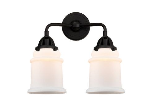 Nouveau 2 LED Bath Vanity in Matte Black (405|288-2W-BK-G181-LED)