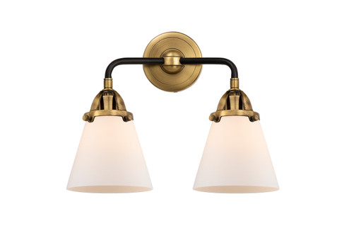 Nouveau 2 Two Light Bath Vanity in Black Antique Brass (405|288-2W-BAB-G61)