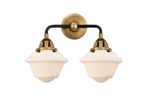 Nouveau 2 Two Light Bath Vanity in Black Antique Brass (405|288-2W-BAB-G531)
