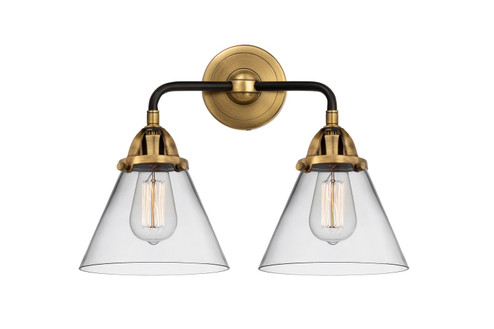 Nouveau 2 LED Bath Vanity in Black Antique Brass (405|288-2W-BAB-G42-LED)