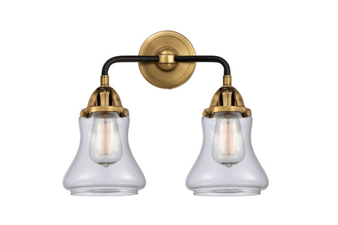 Nouveau 2 LED Bath Vanity in Black Antique Brass (405|288-2W-BAB-G192-LED)