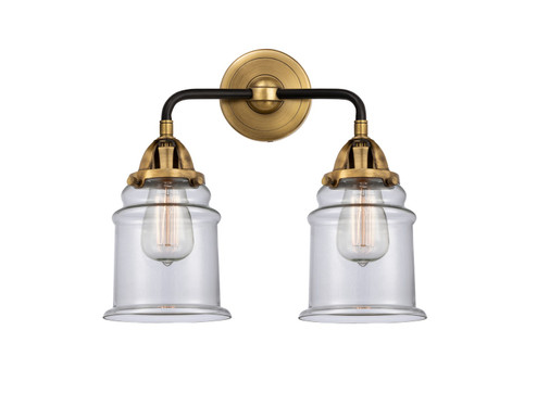 Nouveau 2 LED Bath Vanity in Black Antique Brass (405|288-2W-BAB-G182-LED)
