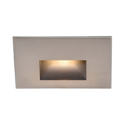 Led100 LED Step and Wall Light in Brushed Nickel (34|WL-LED100-27-BN)