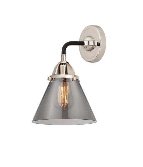 Nouveau 2 LED Wall Sconce in Black Polished Nickel (405|288-1W-BPN-G43-LED)