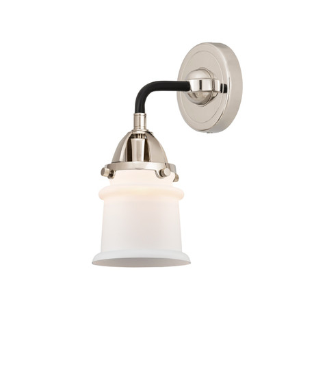 Nouveau 2 LED Wall Sconce in Black Polished Nickel (405|288-1W-BPN-G181S-LED)