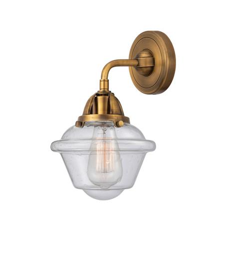Nouveau 2 LED Wall Sconce in Brushed Brass (405|288-1W-BB-G534-LED)