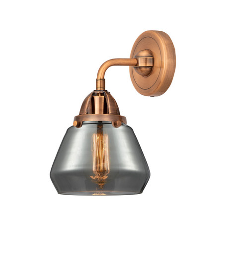 Nouveau 2 LED Wall Sconce in Antique Copper (405|288-1W-AC-G173-LED)