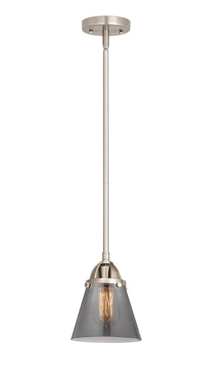 Nouveau 2 LED Mini Pendant in Brushed Satin Nickel (405|288-1S-SN-G63-LED)