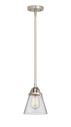 Nouveau 2 One Light Mini Pendant in Brushed Satin Nickel (405|288-1S-SN-G62)