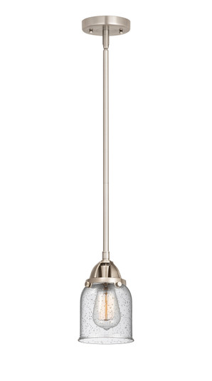 Nouveau 2 One Light Mini Pendant in Brushed Satin Nickel (405|288-1S-SN-G54)