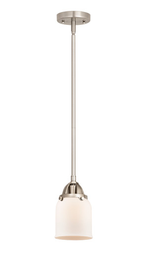 Nouveau 2 One Light Mini Pendant in Brushed Satin Nickel (405|288-1S-SN-G51)