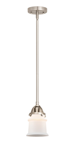 Nouveau 2 One Light Mini Pendant in Brushed Satin Nickel (405|288-1S-SN-G181S)