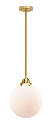 Nouveau 2 LED Mini Pendant in Satin Gold (405|288-1S-SG-G201-10-LED)