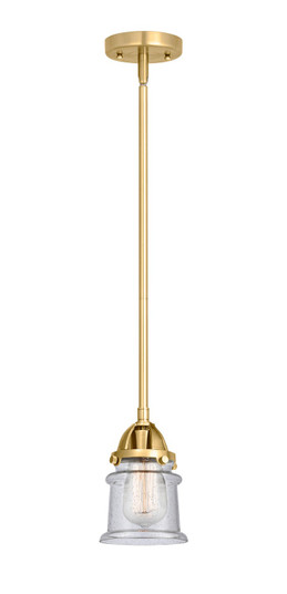 Nouveau 2 One Light Mini Pendant in Satin Gold (405|288-1S-SG-G184S)