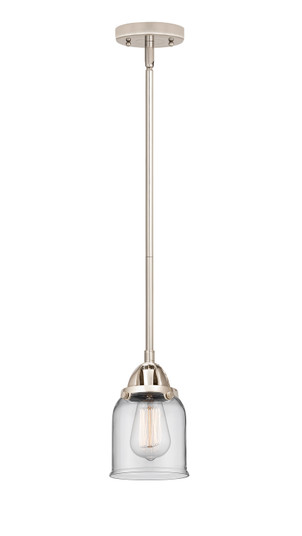 Nouveau 2 One Light Mini Pendant in Polished Nickel (405|288-1S-PN-G52)