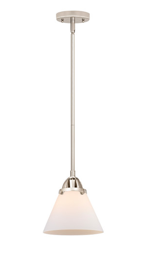 Nouveau 2 One Light Mini Pendant in Polished Nickel (405|288-1S-PN-G41)