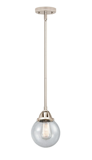 Nouveau 2 LED Mini Pendant in Polished Nickel (405|288-1S-PN-G204-6-LED)