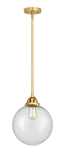 Nouveau 2 One Light Mini Pendant in Polished Nickel (405|288-1S-PN-G204-10)
