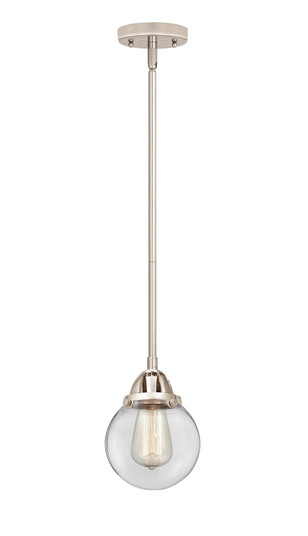 Nouveau 2 LED Mini Pendant in Polished Nickel (405|288-1S-PN-G202-6-LED)
