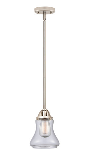 Nouveau 2 One Light Mini Pendant in Polished Nickel (405|288-1S-PN-G192)