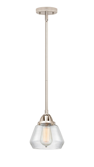 Nouveau 2 One Light Mini Pendant in Polished Nickel (405|288-1S-PN-G172)