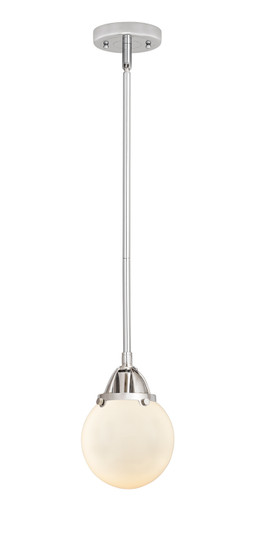 Nouveau 2 One Light Mini Pendant in Polished Chrome (405|288-1S-PC-G201-6)