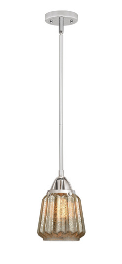 Nouveau 2 LED Mini Pendant in Polished Chrome (405|288-1S-PC-G146-LED)