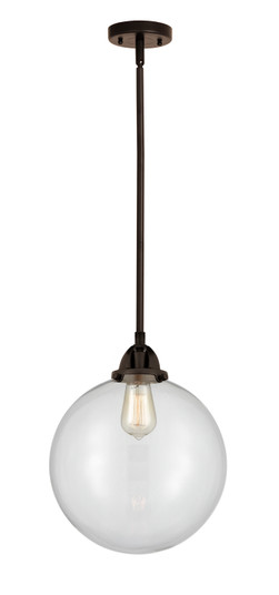Nouveau 2 One Light Mini Pendant in Oil Rubbed Bronze (405|288-1S-OB-G202-12)
