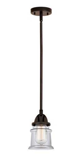 Nouveau 2 One Light Mini Pendant in Oil Rubbed Bronze (405|288-1S-OB-G182S)