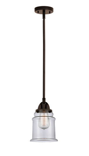 Nouveau 2 One Light Mini Pendant in Oil Rubbed Bronze (405|288-1S-OB-G182)