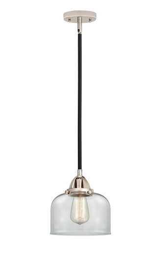Nouveau 2 LED Mini Pendant in Black Polished Nickel (405|288-1S-BPN-G72-LED)