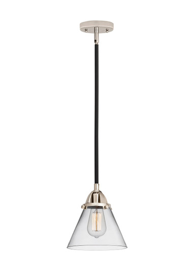 Nouveau 2 LED Mini Pendant in Black Polished Nickel (405|288-1S-BPN-G42-LED)