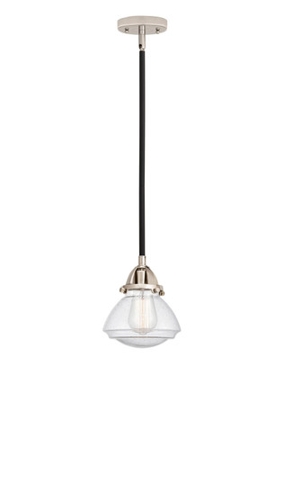 Nouveau 2 One Light Mini Pendant in Black Polished Nickel (405|288-1S-BPN-G324)