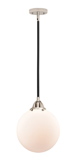 Nouveau 2 One Light Mini Pendant in Black Polished Nickel (405|288-1S-BPN-G201-10)
