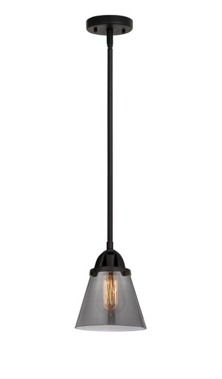 Nouveau 2 One Light Mini Pendant in Matte Black (405|288-1S-BK-G63)
